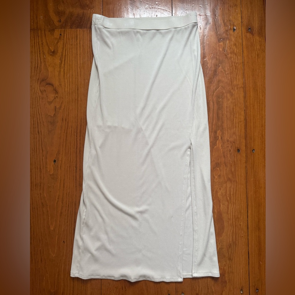 Zara maxi long skirt with a slit